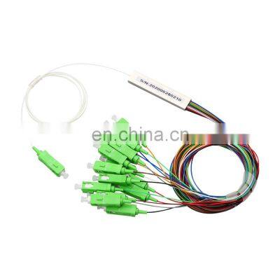 Mini Steel Tube Fiber Optic Splitter 1x4 PLC Splitter With SC/APC Connector photo-3