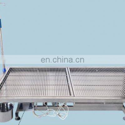 Wholesale 304 Stainless Steel Hydraulic/electric Lifting Surgical Pet Operation Table With Certificates photo-5