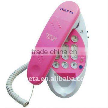 Cute Analog corded telephone handset phone