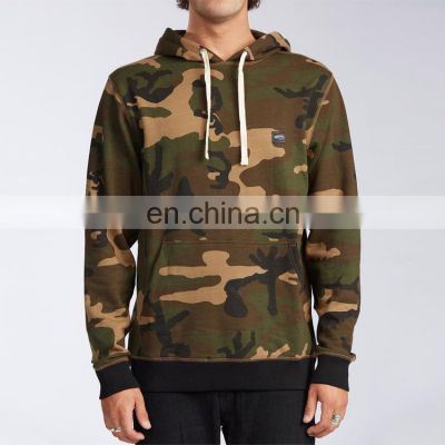 High fashion custom logo male autumn winter camouflage hoodies  men 3xl  youth oversized clothing