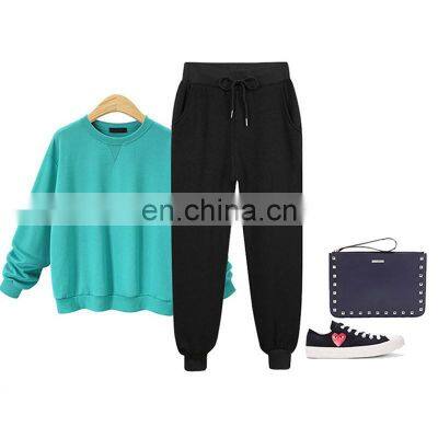 Оптовая продажа индивидуально изготовленных женских повседневных спортивных йоговых штанов, штанов для бегания, широких штанов-шалава большого размера в модном стиле photo-4