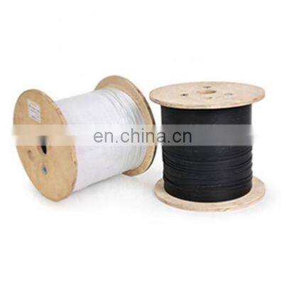 GL fibre optic cable  ftth lszh fibra drop 2 hilo de hilos 1 hiloibra hilo con portante acero 1000 mts g657a1
