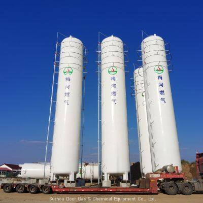 Vacuum Insulated Storage Tank 5-300 m3 for LNG, LOX, LIN, LAR, LCO2, LN2O, LNH3... photo-3