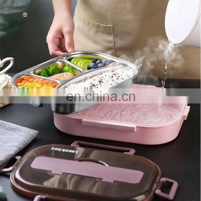 Decorative Anti Leak Custom Printed Japanese Bento Personalized OEM Wholesale School Lunch Boxes photo-2