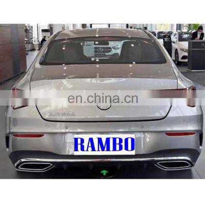 OEM 1188852102 1188852202 1188851902 CHROME REAR Bumper Trim PLATE For Mercedes Cla C118 photo-2