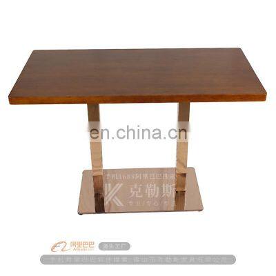 Retro Industrial Style Ironwork Table And Chair Combination For Cafe And Dining photo-4