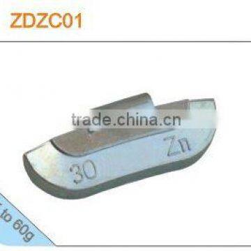 Clip-on Pb Wheel Balance Weight