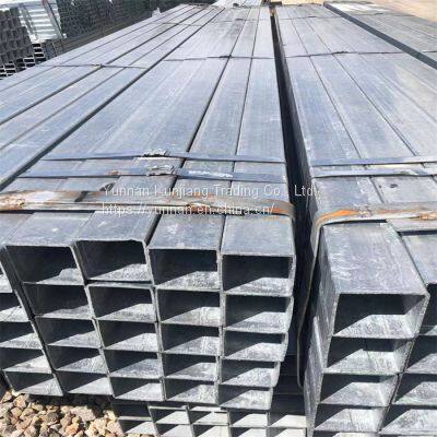 Yunnan Q235 Square Tube Wholesale Hot Dip Galvanized Square Tube 40 * 80 * 3 Square Tube Kunming Sales Square Tube photo-4