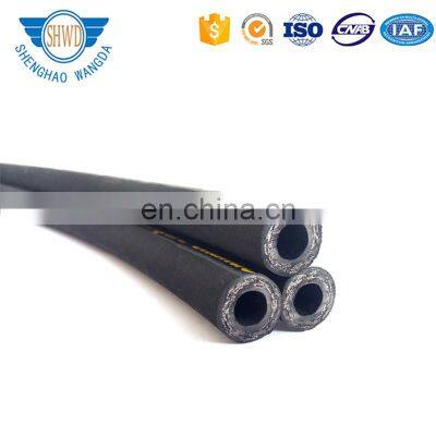 Steel Wire and Fiber Braided Reinforcement Hydraulic Hose Pipe For Oil/ Water/ Air photo-3