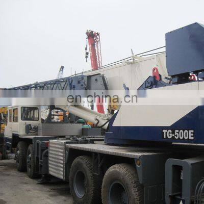 Used truck crane Tadano TG500E,Japan 50Ton crane,90% New TG500E