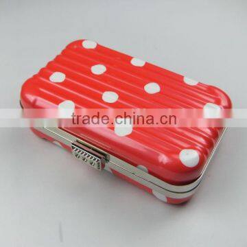 Minaudiere Clutch Box&Cosmetics Cases With High-grade Metal Clutch Frame