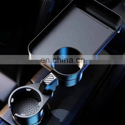 Wholesale Car interior accessories smart universal 2 in 1 drink bottle cup holder expander fit for isuzu dmax 2006 2012 2021 suv