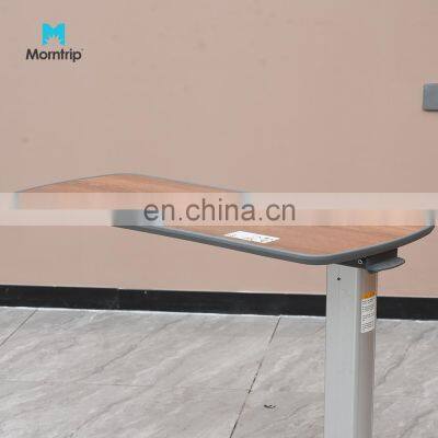 In Stock China Wholesale Hospital Furniture Equipment Bedside Movable Table Meidcal Dinning Over Bed Table For Patient photo-3