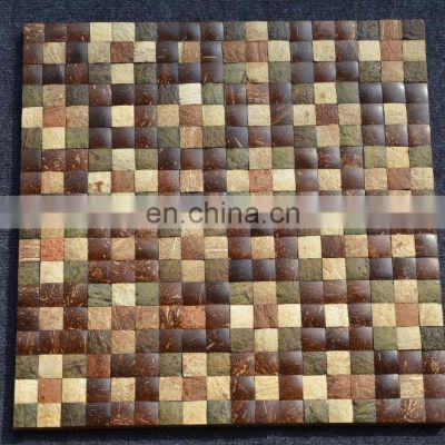 HS16102 Coconut Panels/coconut Mosaic/coconut Shell Panels