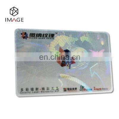 3D Generic Original Hologram Laminate Patch for ID Cards