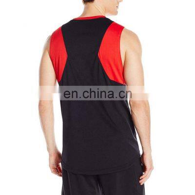 OEM Gym Singlets Mens Tank Tops S GYM Tank Top Sports Clothes Stringer Bodybuilding Fitness Men Fashion Custom Cotton Spandex photo-2