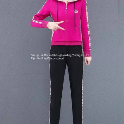 Sports And Leisure Fashion Suit Women's Clothing 2022 Spring And Autumn New Two-Piece Trend photo-4
