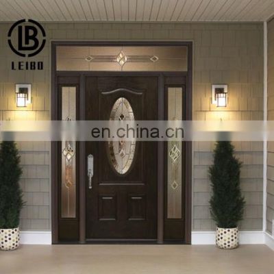 French Advanced fireproof design double leaf main door