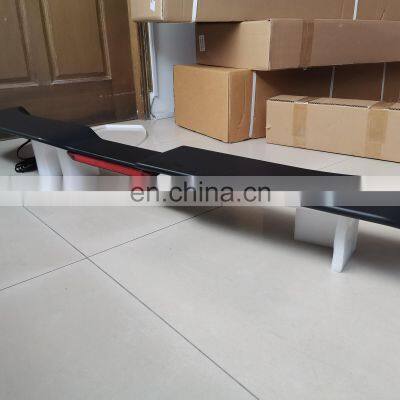 New Black Rear Roof Spoiler Wing Trim Fit For Jeep Wrangler JK JL 2007-2017 2018+ photo-2