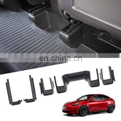 Rear Seat Guard Cover For Tesla Model Y Anti-dust ABS Guard Plate For Model Y Door Guard Protector Car Accessories For Tesla