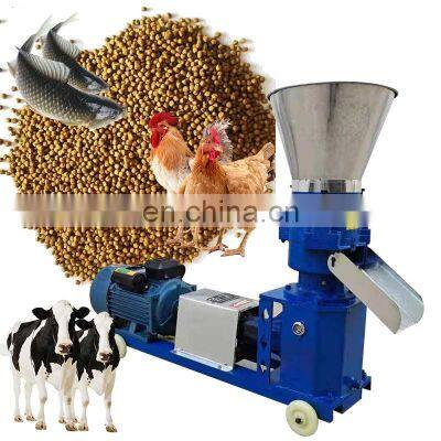 Cattle Concentrate Broiler Chicken Feed Maker Granule Animal Food Poultry Pellet Making Machine For Fish