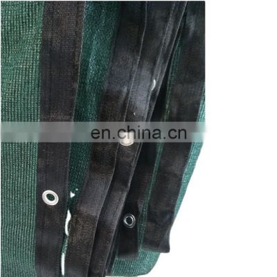 Dark Green fence netting Privacy Screen Windscreen shade mesh with reinforced hems tarp fence