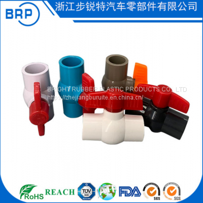 Plastic ball valve