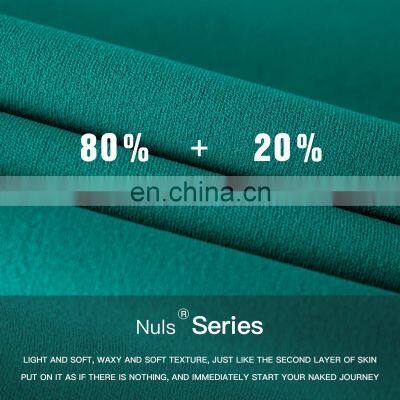 Free Sample Four Way Stretch 80 Nylon 20 Spandex Athletic Knit Fabric For Yoga Wears photo-3
