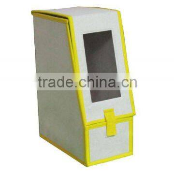 Non-woven foldable file box
