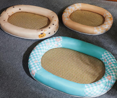 Meow Love Custom Wicker Small Medium Kennel Cat mat Mat Cat Donut Bed Comfortable Simple Love Nest Entertainment