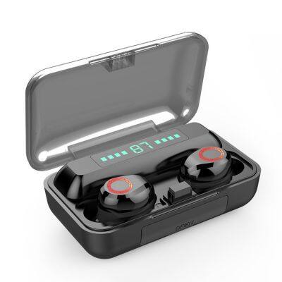 S12 TWS Wireless Sport Earphone Digital Display Touch Control  BT5.0 Headphone Waterproof Stereo Noise Cancelling Headphone