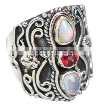 RARE ETHIOPIAN OPAL 925 STERLING SILVER RING ,925 STERLING SILVER JEWELRY WHOLE SALE,JEWELRY EXPORTER