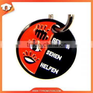 2015 Promotion high end metal custom keychains