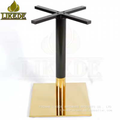 Hot Sale Swivel Bar Stool Base 304# Stainless Steel Metal Bar Chair Legs photo-4