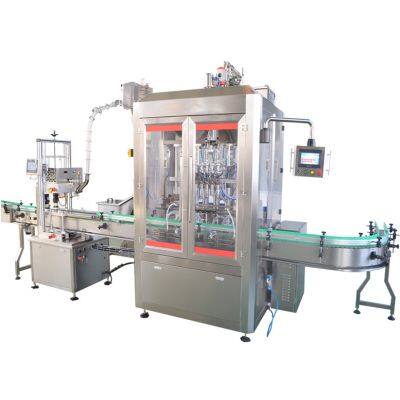 Automatic Filling, Screwing, Sealing and Labeling Production Line for Tomato Sauce photo-3