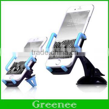 Air Vent Universal Smartphone Car Windshield Mount Holder Cradle,Cellphone Stands for iPhone 5 5S