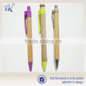 Alibaba Products Wholesale Promotional Bamboo Made Ballpoint Pen