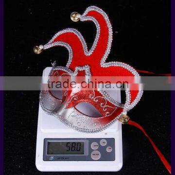 Painted Venetian Masquerade Mask Female photo-3