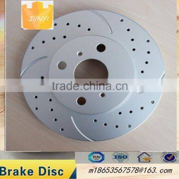 High quality good performance JY20202 drilled brake disc