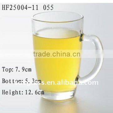 11oz Glass Cup with Handle HF25004-11