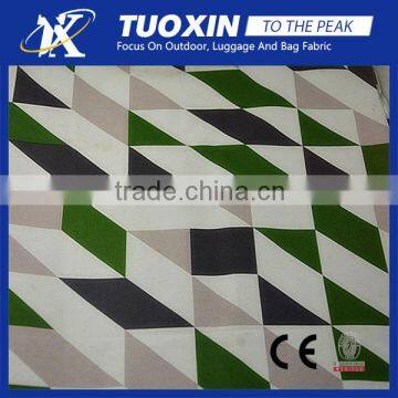 tear resistant waterproof 260T polyester taslon print fabric