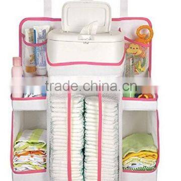 Diapers Organizer Baby Bed Hanging Bag Portable Storage