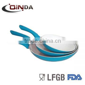 aluminum ceramic coated Forged frying pan/fry pan with induction bottom