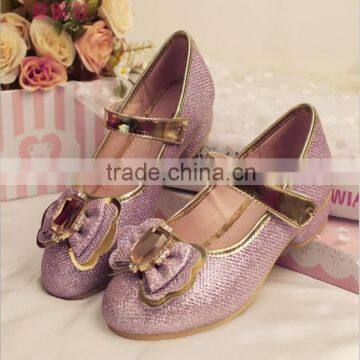 2015 Baby Girl Princess Shoes Girl Diamond High Heel Shoes