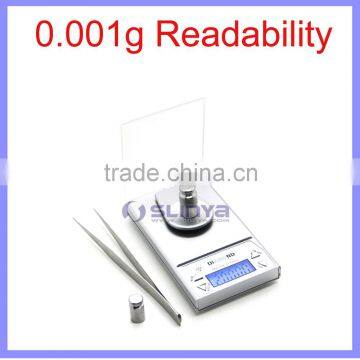 10g/20g/50g Capacity x 0.001g Division Professional Jewelry 0.001g Digital Scale