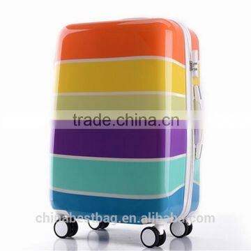 Women ABS PC Aluminum Trolley Suitcase Luggage Bag