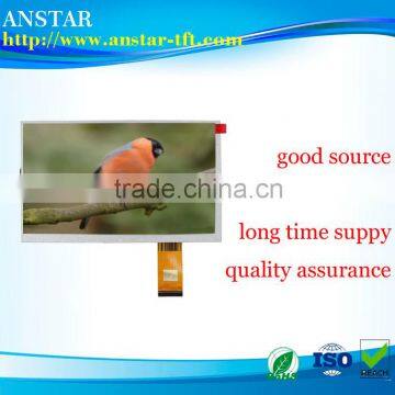 7 inch with 1024*600 dots and LVDS interface tft lcm
