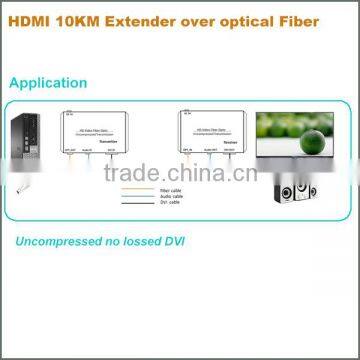 2016 Best Selling Uncompressede Lossless 10KM Optical Fiber DVI Extender photo-2