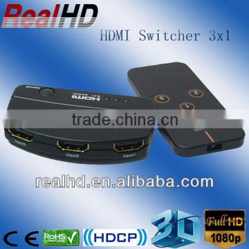 HDMI optical Switch 3x1 with audio output