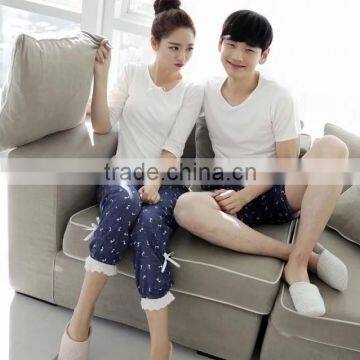 Noya Customized ZM 0300L Sweet Couple Pajamas Set